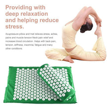 Load image into Gallery viewer, Acupressure Massage Yoga Mat with Pillow