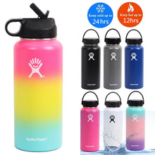 Load image into Gallery viewer, Hydro Flask Thermos Bottle 18oz 32oz 40oz Wide Mouth Water Bottle, Sports Bottle, Tumbler Flask, Vacuum Insulated Flask