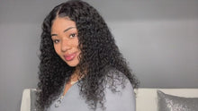 Load and play video in Gallery viewer, 1 piece Curly Lace Front Human Hair Wig
