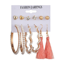 Load image into Gallery viewer, Trendy Set Simulation Fashion Jewelry Earrings

