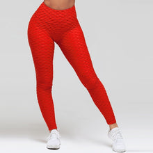 Load image into Gallery viewer, High Waist Fitness Workout Fashion Textured Leggings
