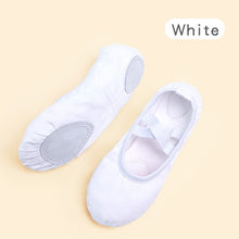 Load image into Gallery viewer, Dance Canvas Slippers - Soft Sole Ballet Shoes
