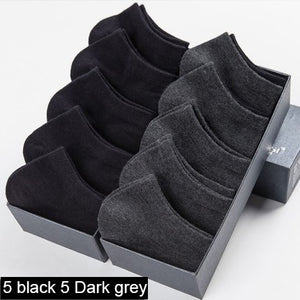 10 Pair Socks - High Quality Cotton Ankle Socks