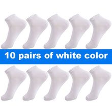 Load image into Gallery viewer, 10 Pair Socks - High Quality Cotton Ankle Socks
