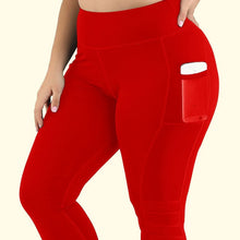 Load image into Gallery viewer, S-4XL Women Plus Size Pocket Push Up High waist Gym Yoga Run Fitness Sports Wear Leggings Clothing
