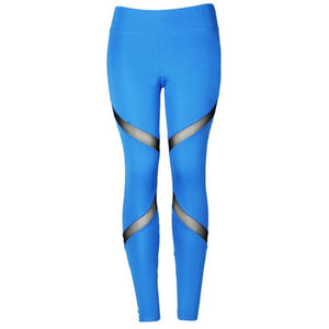 Yoga Sport  Fitness Running Gym Mesh Leggings Sportswear Casual Wear