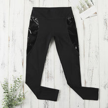 Load image into Gallery viewer, Yoga Sports Fitness Workout Gym Seamless Elastic Pocket Leggings
