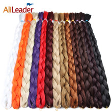 Load image into Gallery viewer, 1 Piece Long Jumbo Braid Hair 165G Crotchet Synthetic Braids
