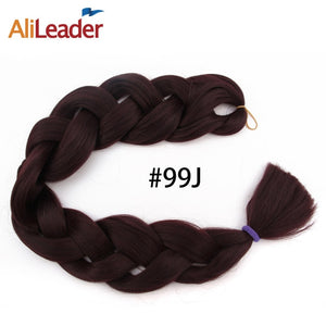 1 Piece Long Jumbo Braid Hair 165G Crotchet Synthetic Braids