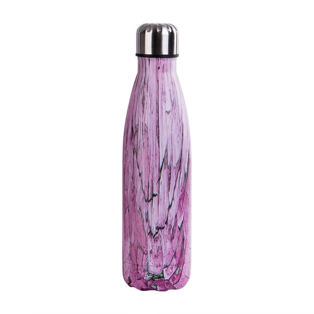 Stainless Steel Water Bottle Vacuum Insulated Thermal Flask 500ml