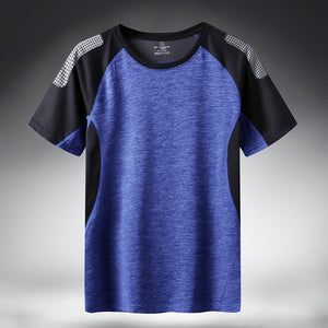 Men's Quick Dry Sport T-Shirt, Men's 2020 Short Sleeves Casual Top, Plus Size L-5XL 6XL 7XL Gym T-Shirt Clothes