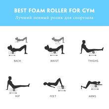 Load image into Gallery viewer, Foam Roller For Fitness &amp; Gym Exercises - Muscle Massager
