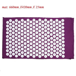 Acupressure Massage Yoga Mat with Pillow