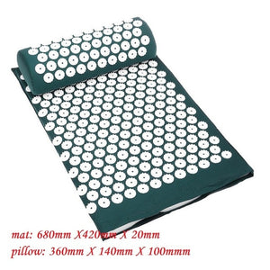 Acupressure Massage Yoga Mat with Pillow