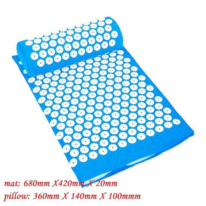 Acupressure Massage Yoga Mat with Pillow