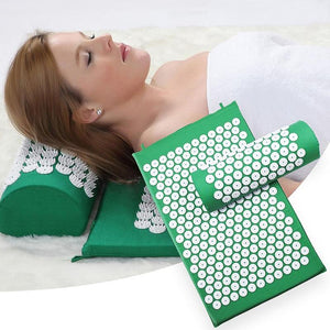 Acupressure Massage Yoga Mat with Pillow