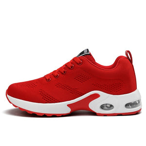 Air Cushion Breathable Ladies Platform Trainers