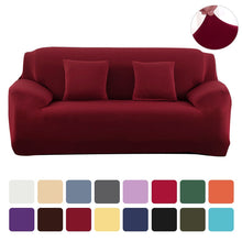 Load image into Gallery viewer, Various Colours Elastic Stretch Tight Wrap All-inclusive Sofa Covers for Living Room Couch
