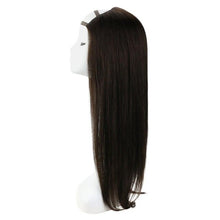 Load image into Gallery viewer, U Part Half Wig 100% Real Human Hair with Clips on, Shoulder Length Hair 12-14inches
