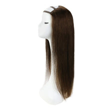 Load image into Gallery viewer, U Part Half Wig 100% Real Human Hair with Clips on, Shoulder Length Hair 12-14inches
